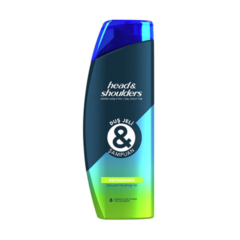 Head & Shoulders Shower Gel & Shampoo Refreshing 360ml