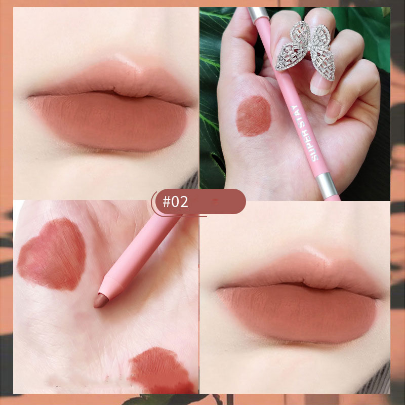 Heng Fang Super Stay Silky Matte Hold Makeup Lip Liner - 02