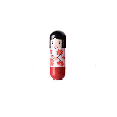 Hengfang Japanese Doll Moisturizing Lip Balm 2.4g - Red