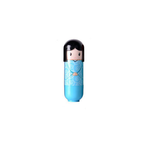 Hengfang Japanese Doll Moisturizing Lip Balm 2.4g - Sky Blue