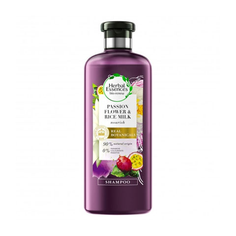 Herbal Essences bio:renew Nourish Passion Flower & Rice Milk Shampoo 400ml