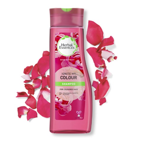 Herbal Essences Ignite My Colour - Colour Safe Shampoo With Rose Essences For Coloured Hair 400ml