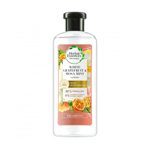 Herbal Essences Bio Renew White Grapefruit & Mosa Mint Volume Shampoo 400ml