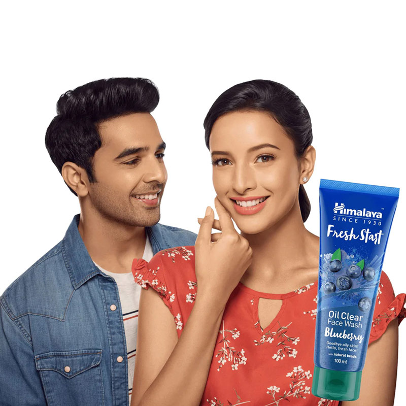 Himalaya Fresh Start Oil Clear Blueberry Face Wash 100ml