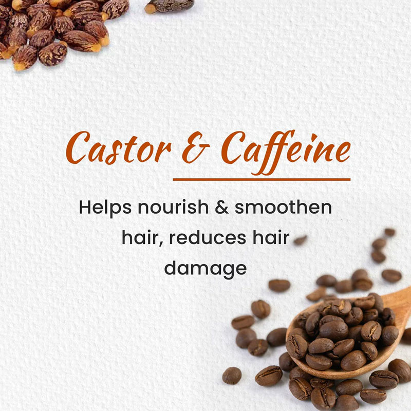 Himalaya Herbals Anti Hair Fall Castor & Caffeine Shampoo 375ml