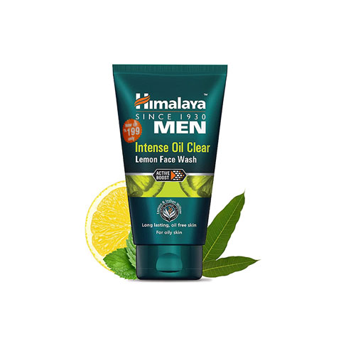 Himalaya Men Intense Oil Clear Lemon Face Wash 100ml