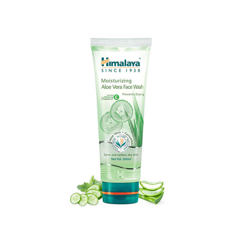 Himalaya Moisturizing Aloe Vera Face Wash 100ml