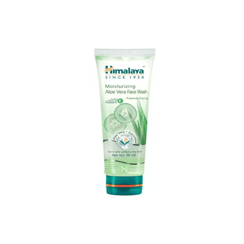 Himalaya Moisturizing Aloe Vera Face Wash 50ml