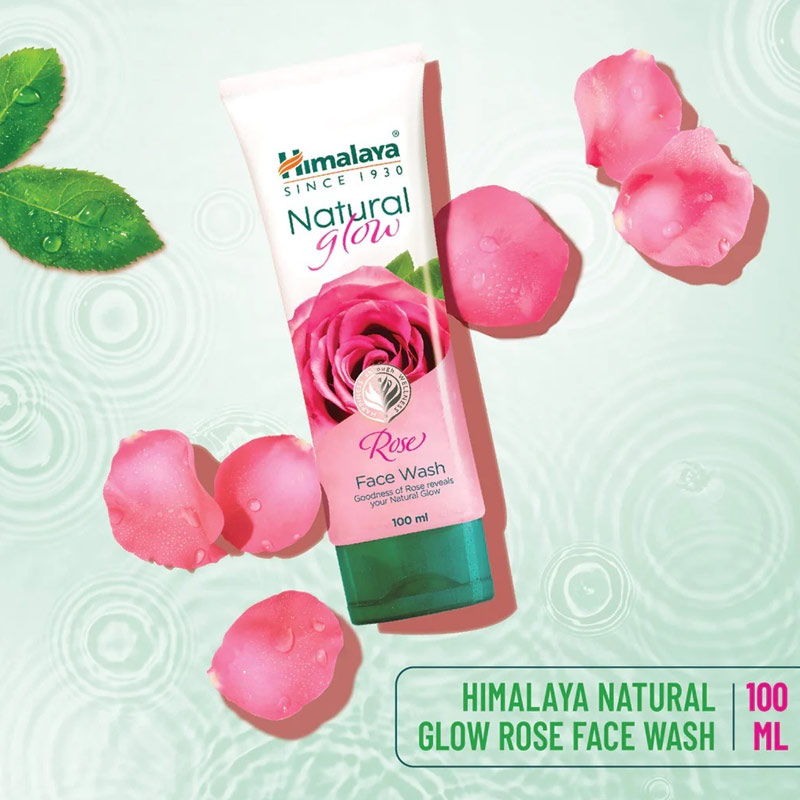 Himalaya Natural Glow Rose Face Wash 100ml