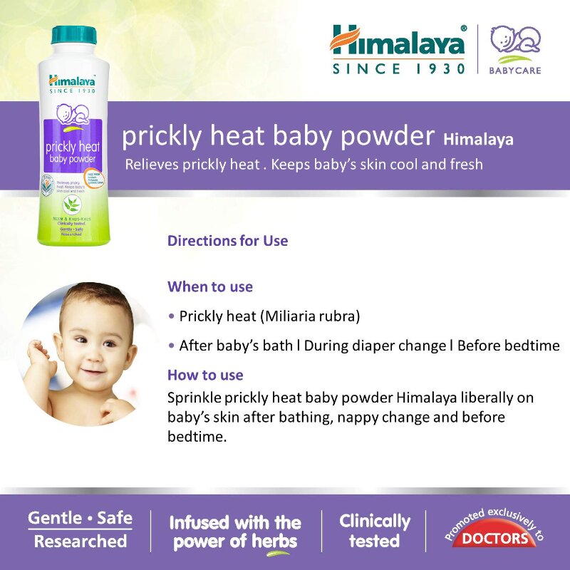 Himalaya Prickly Heat Baby Powder 100g