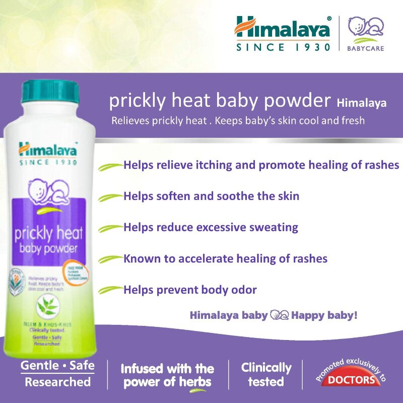 Himalaya Prickly Heat Baby Powder 100g