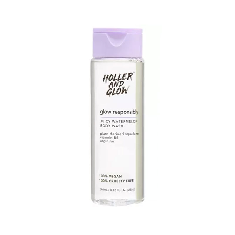 Holler and Glow Juicy Watermelon Body Wash 240ml