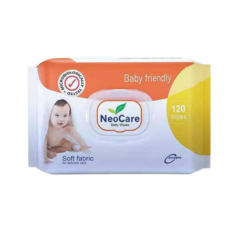 Incepta NeoCare Baby Wipes - 120 wipes