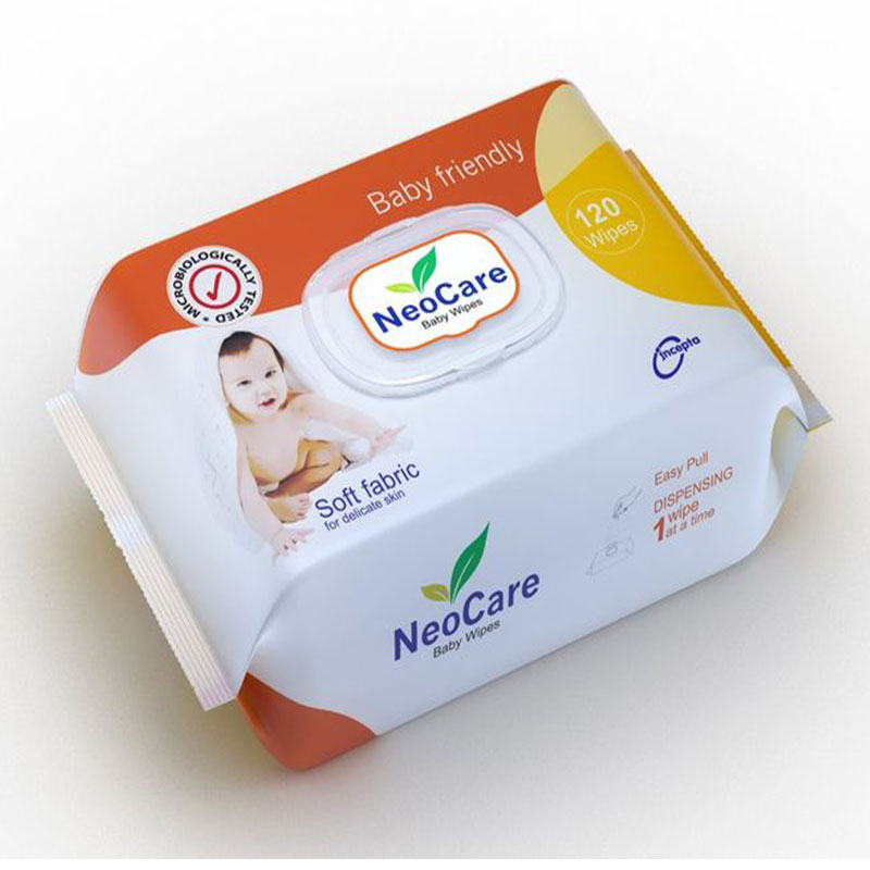 Incepta NeoCare Baby Wipes - 120 wipes