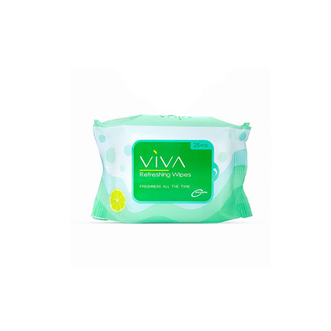 Incepta Viva Refreshing Wipes - 25 wipes