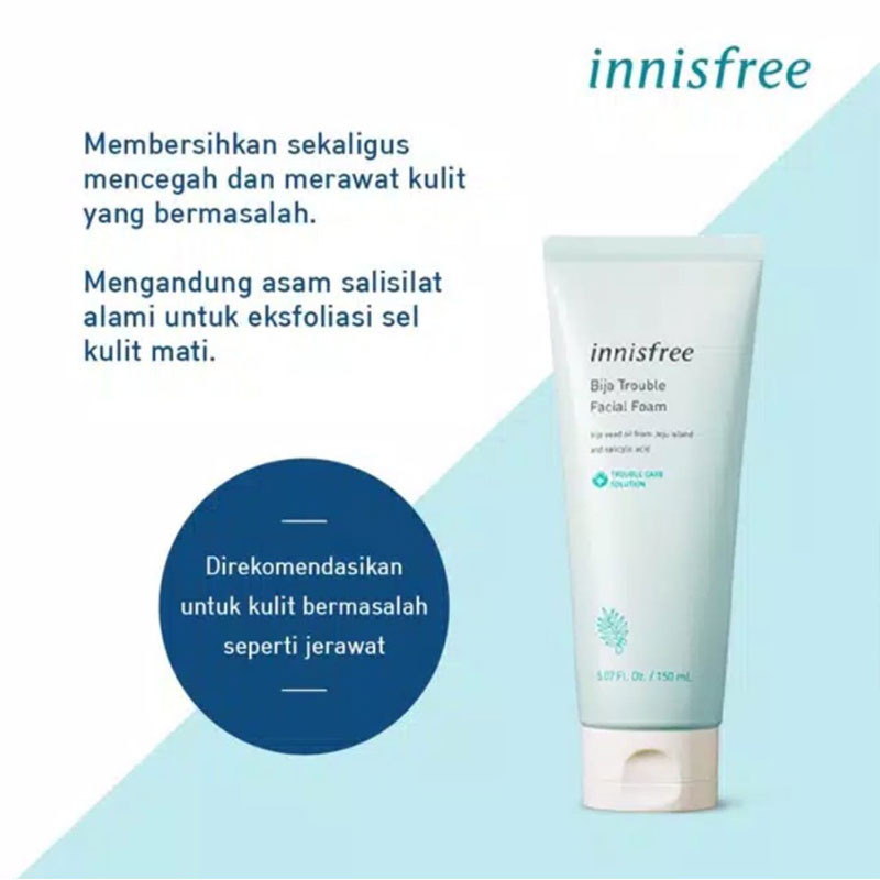 Innisfree Bija Trouble Facial Foam 150g