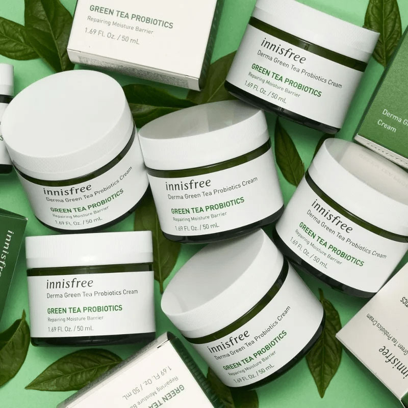 Innisfree Derma Green Tea Probiotics Cream 50ml