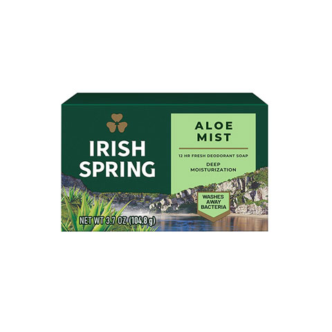 Irish Spring Aloe Mist Deodorant Soap 104.8g