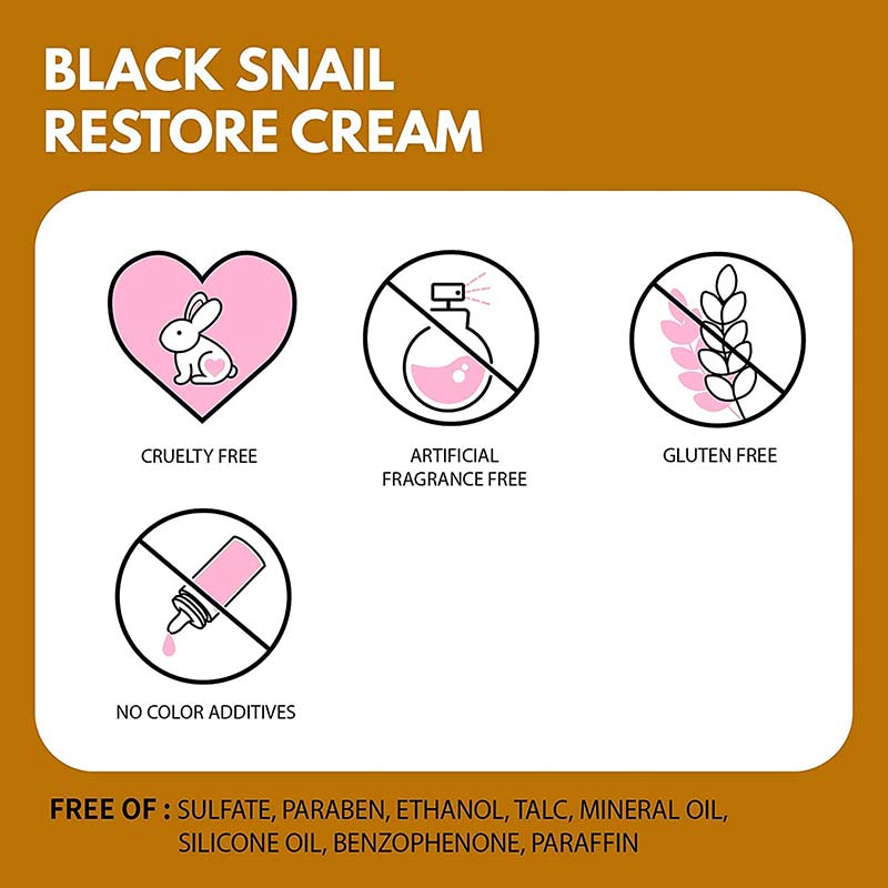 iUNIK Black Snail Restore Cream 60ml