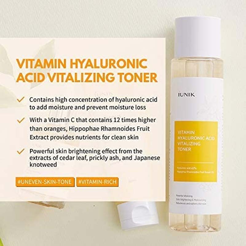 iUNIK Vitamin Hyaluronic Acid Vitalizing Toner 200ml