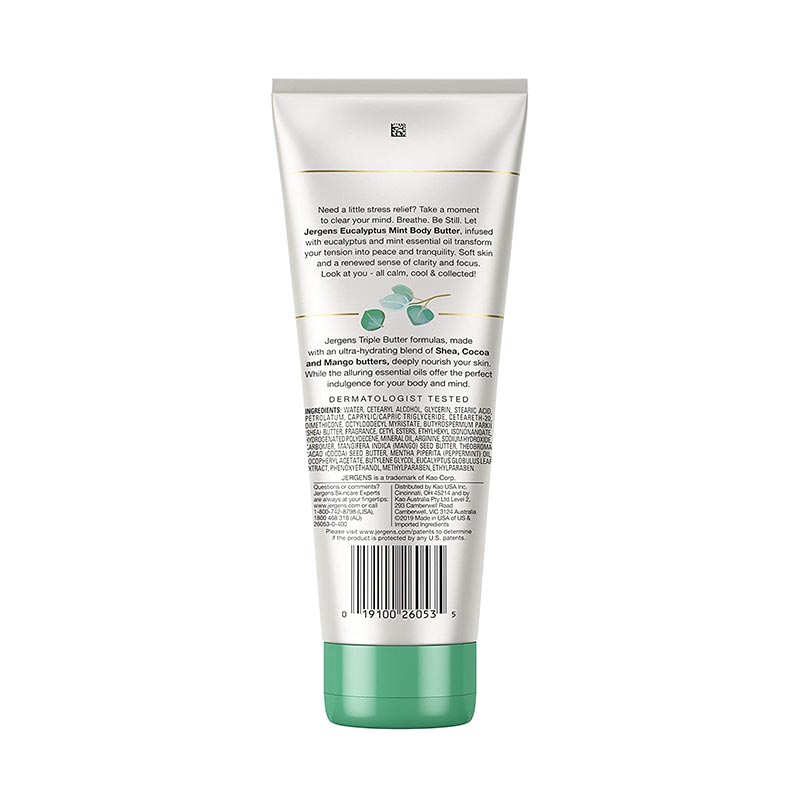 Jergens Eucalyptus Mint Essential Oil Body Butter 207ml