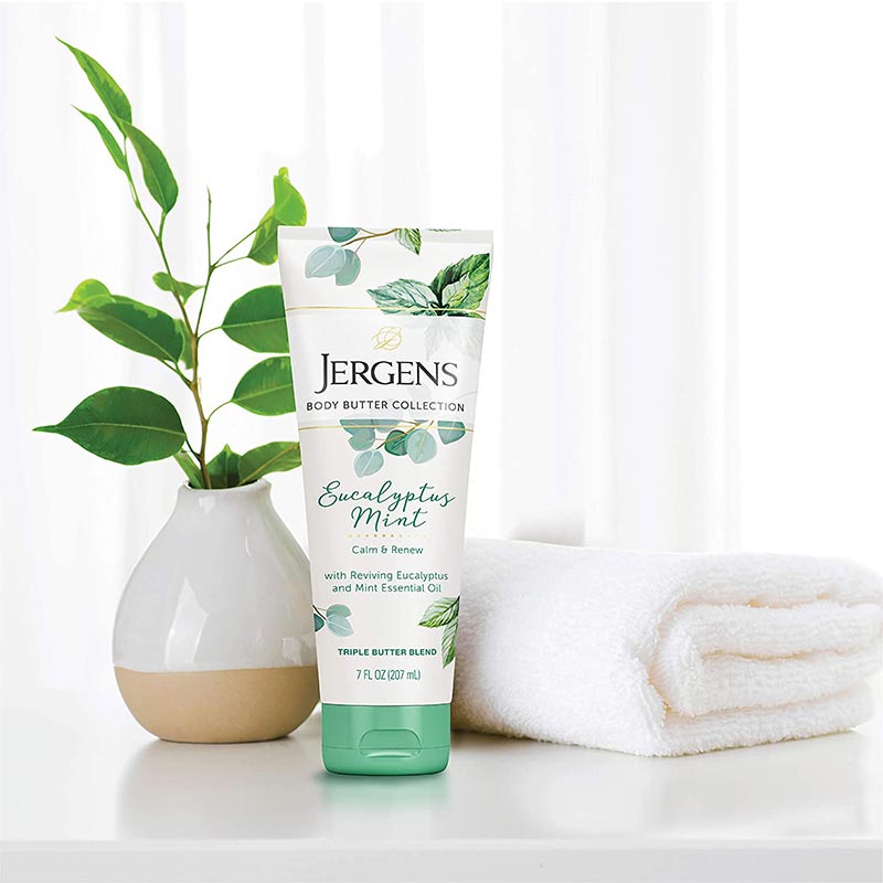 Jergens Eucalyptus Mint Essential Oil Body Butter 207ml