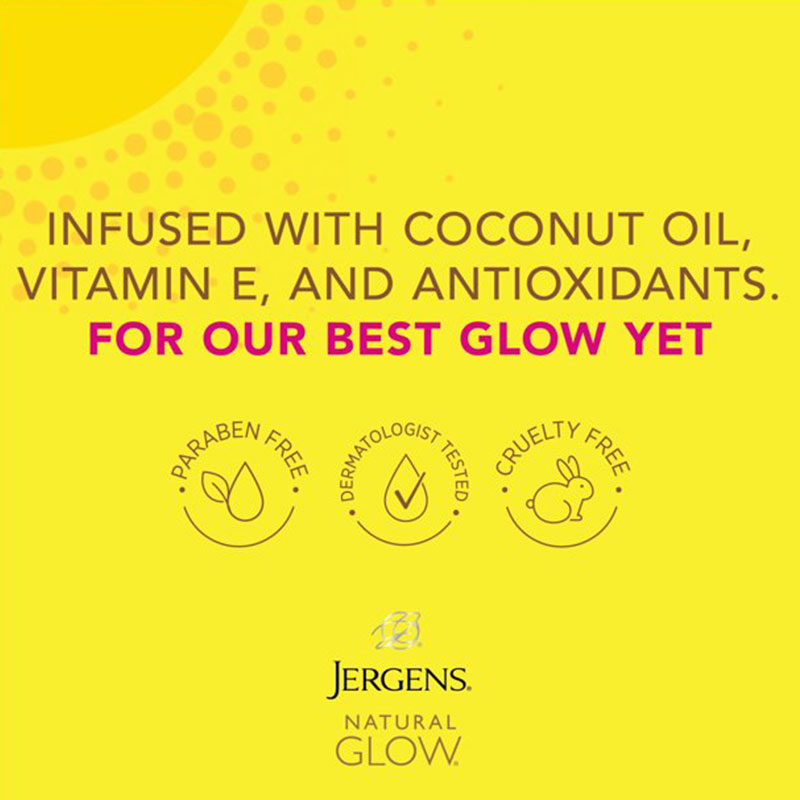 Jergens Natural Glow Daily Moisturizer Fair to Medium Skin Tones 221ml