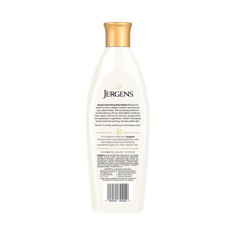 Jergens Oil Infused Enriching Shea Butter Moisturizer 236ml