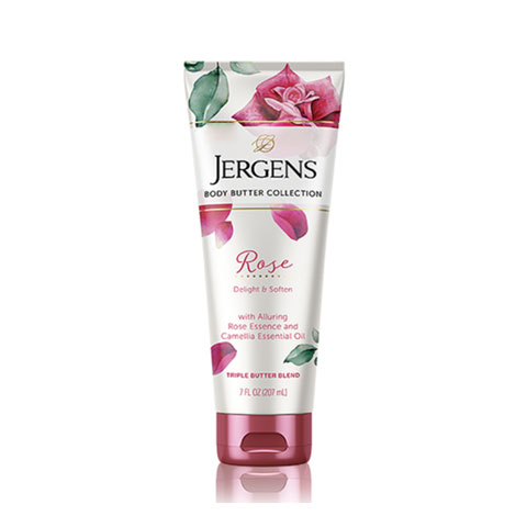 Jergens Rose Triple Butter Blend Essential Oil Body Butter 207ml