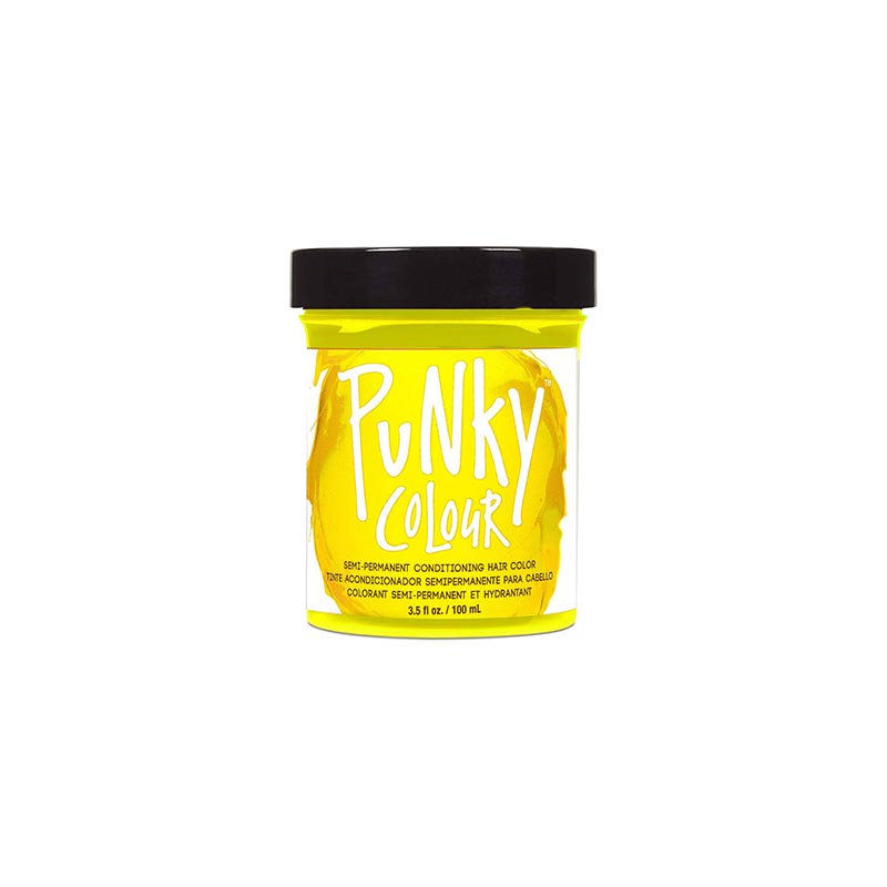 Jerome Russell Punky Color Semi-Permanent Conditioning Hair Color 100ml - Bright Yellow