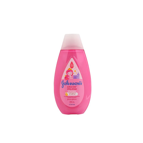 Johnson's  Active Kids Shiny Drops Shampoo With Argan Oil 200ml