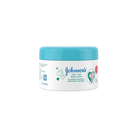 Johnson's Milk + Rice Baby Cream 100g