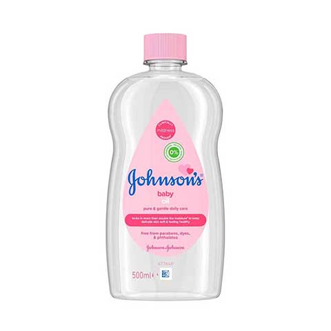 Johnson's Pure & Gentle Daily Care Baby Oil 500ml