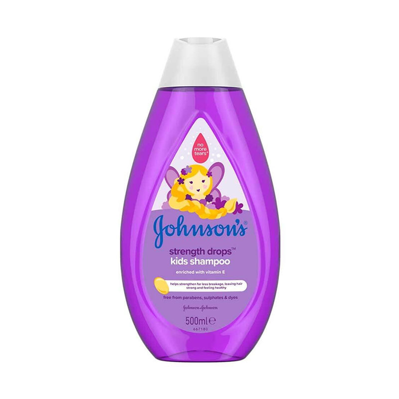 Johnson's Strength Drops Kids Shampoo With Vitamin E 500ml