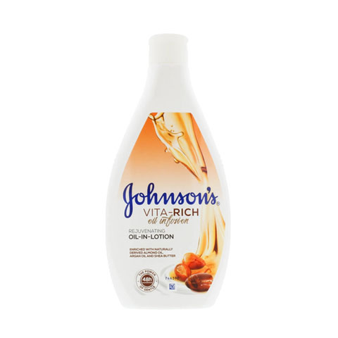 Johnson's Vita-Rich Oil Infusion Rejuvenating Oil-In-Lotion 400ml