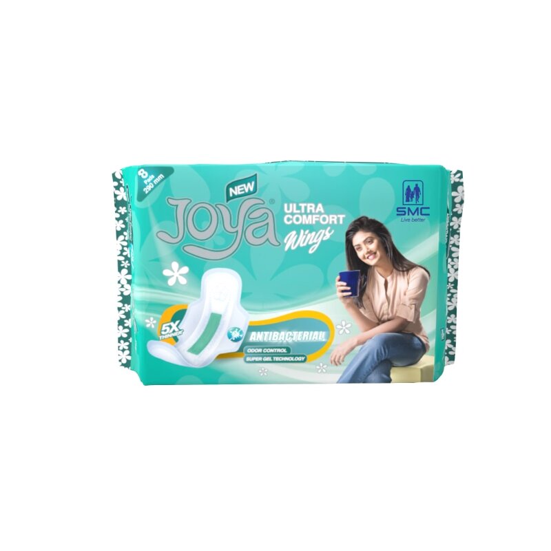 Joya Sanitary Napkin - Ultra Comfort Wings (8 Pads Pack)