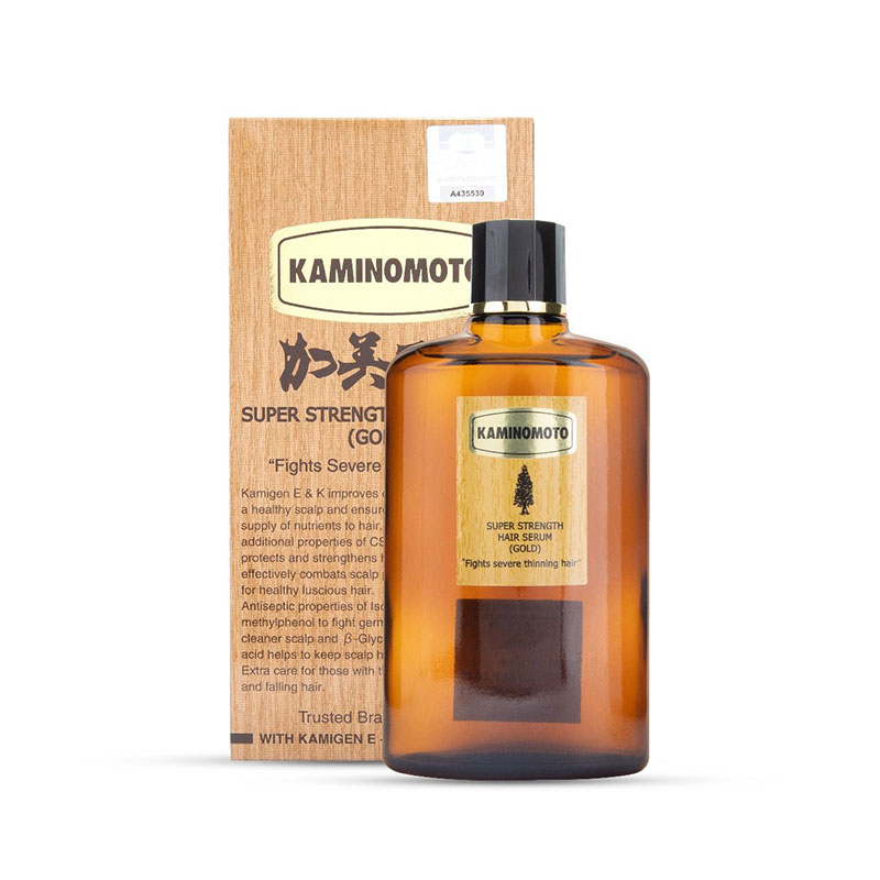 Kaminomoto Super Strength Hair Serum 150ml - Gold