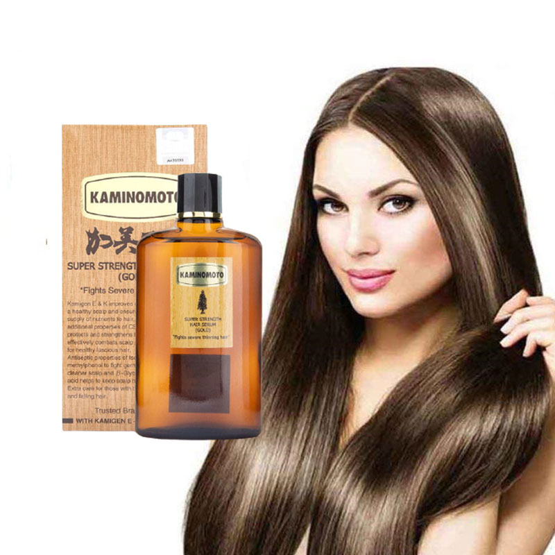 Kaminomoto Super Strength Hair Serum 150ml - Gold