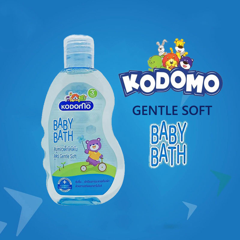 Kodomo Baby Bath Gentle 200ml - Age 3+