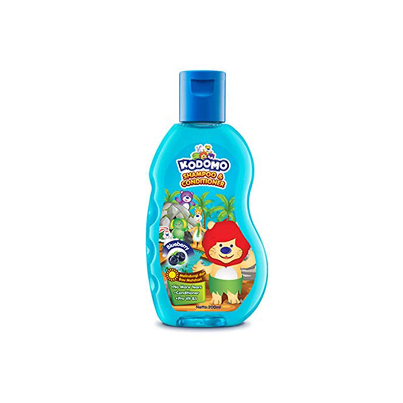 Kodomo Shampoo & Conditioner 200ml - Blueberry