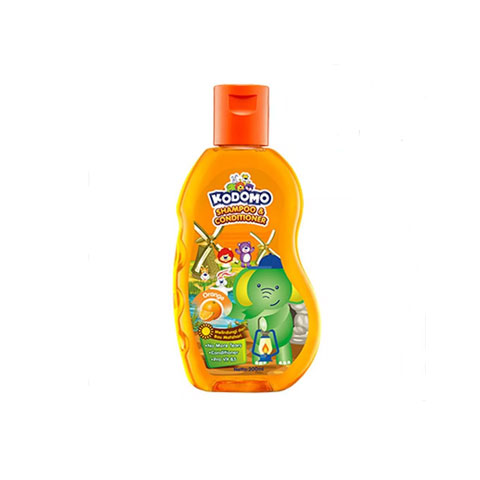Kodomo Shampoo & Conditioner 200ml - Orange