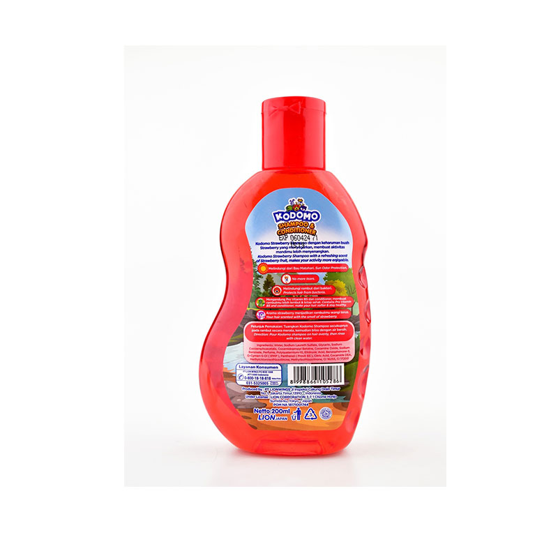 Kodomo Shampoo & Conditioner 200ml - Strawberry