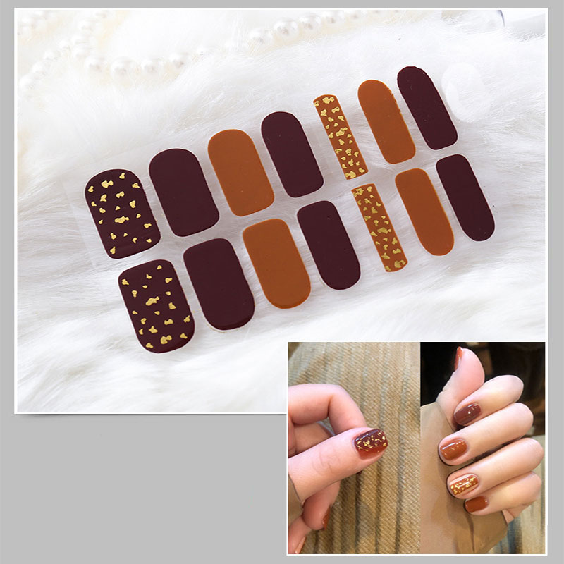 Mofa MeiRen Full Nail Stickers - QF 0387