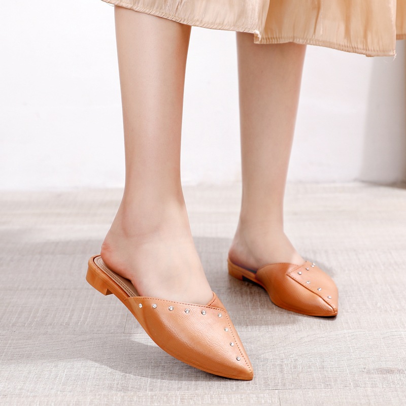 Korean Fashion Loafer Sandals For Ladies