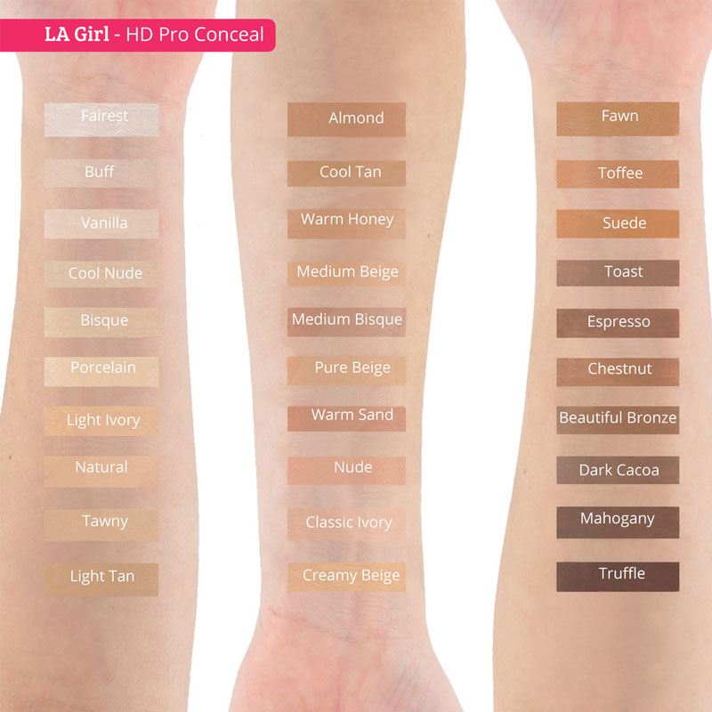 L.A. Girl HD Pro Concealer 8g - GC970 Light Ivory
