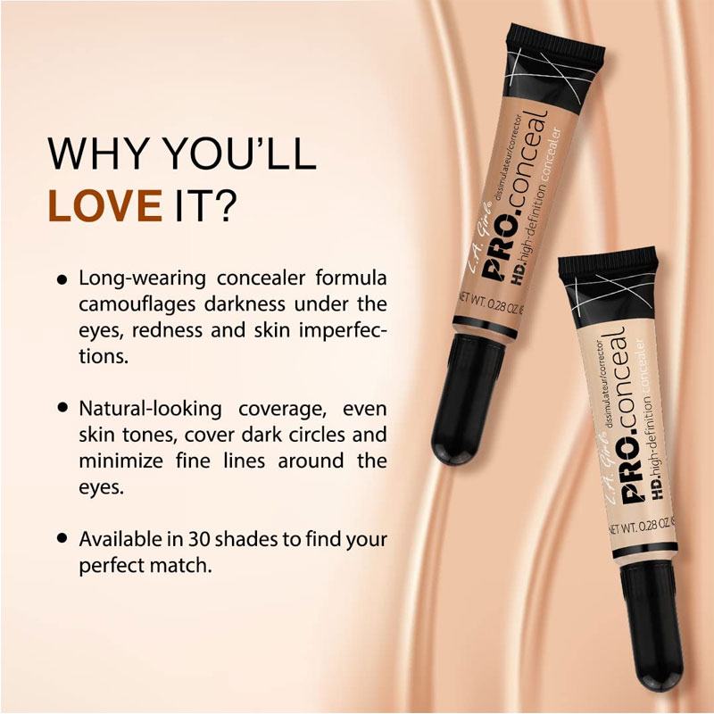 L.A. Girl HD Pro Concealer 8g - GC996 Highlighter