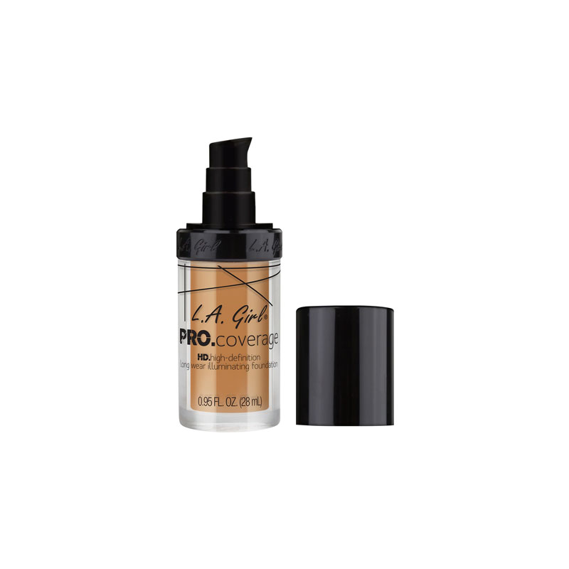 L.A. Girl Pro Coverage Illuminating Foundation - GLM650 Sand