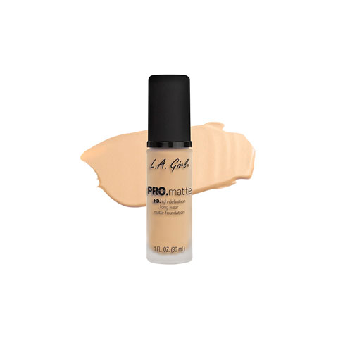 L.A. Girl Pro Matte HD Foundation - GLM718 Sandy Beige