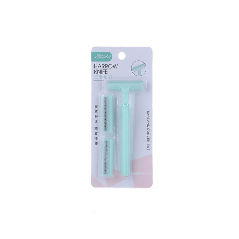 Lameila 2 In 1 Armpit Shaving Razor For Women - Green