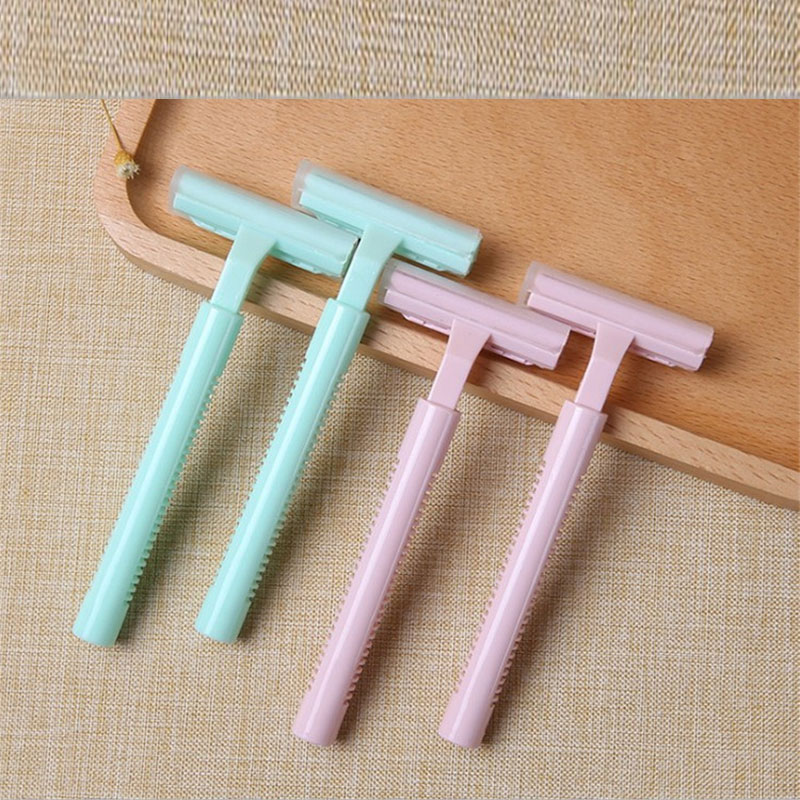 Lameila 2 In 1 Armpit Shaving Razor For Women - Green